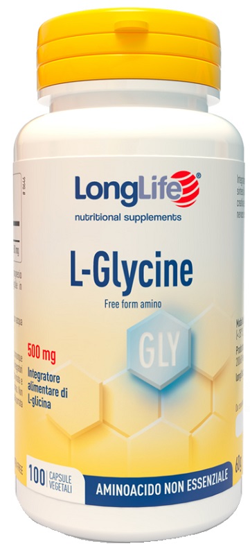 LONGLIFE L-GLYCINE 500 MG 100 CAPSULE VEGETALI - Farmaunclick.it