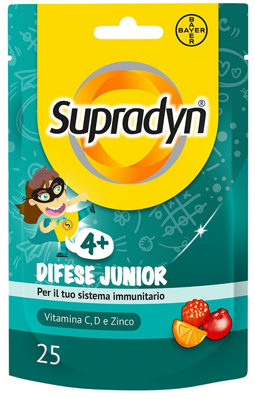 SUPRADYN DIFESE JUNIOR 25 CARAMELLE GOMMOSE - Farmaunclick.it