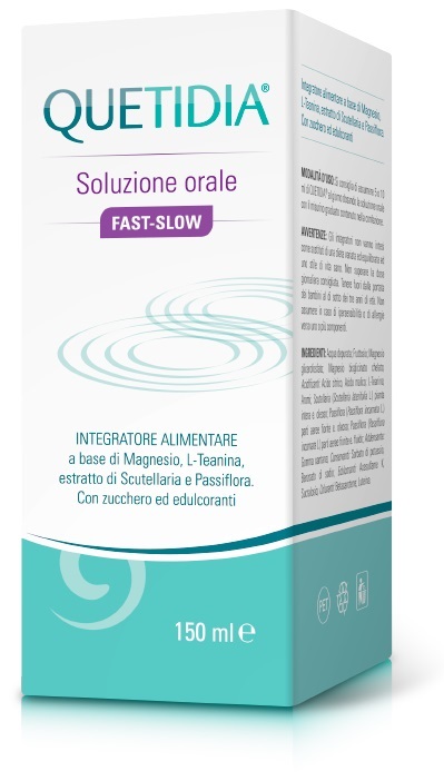 QUETIDIA SOLUZIONE ORALE FAST SLOW 150 ML - Farmaunclick.it
