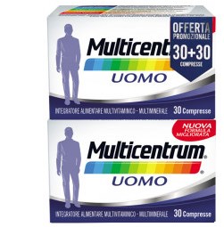MULTICENTRUM UOMO 30 + 30 PROMO 2017 - Farmaunclick.it