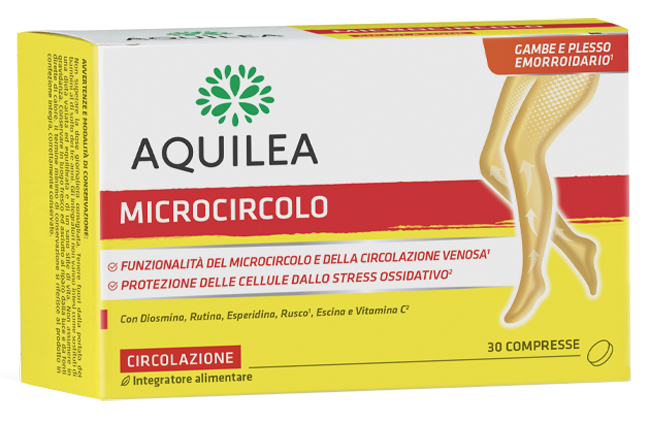 AQUILEA MICROCIRCOLO 30 COMPRESSE - Farmaunclick.it