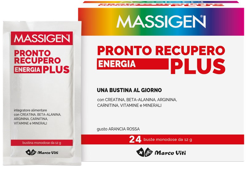 MASSIGEN PRONTO RECUPERO ENERGIA PLUS 24 BUSTINE 12 G - Farmaunclick.it