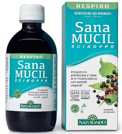 SANAMUCIL SCIROPPO 200 ML - Farmaunclick.it