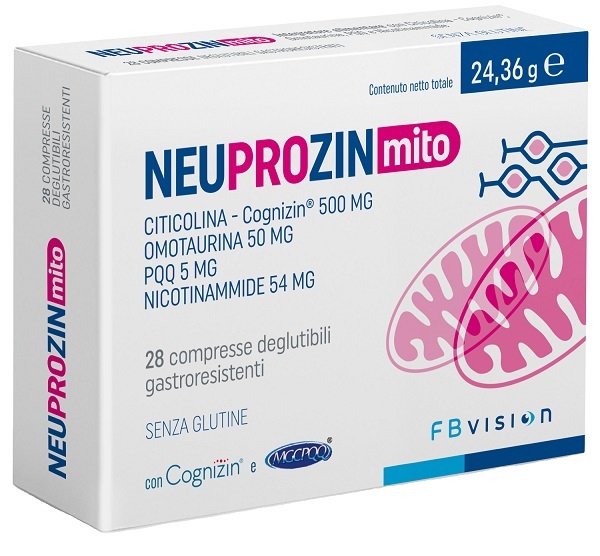 NEUPROZIN MITO 28 COMPRESSE GASTRORESISTENTI - Farmaunclick.it