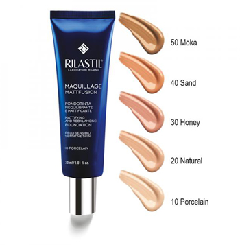 RILASTIL MAQUILLAGE FONDOTINTA RIEQUILIBRANTE MATTIFIANT 10 30 ML - Farmaunclick.it
