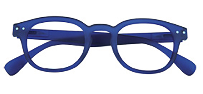 OCCHIALE PER PRESBIOPIA IRISTYLE RUBBER BLUE +1,50 - Farmaunclick.it