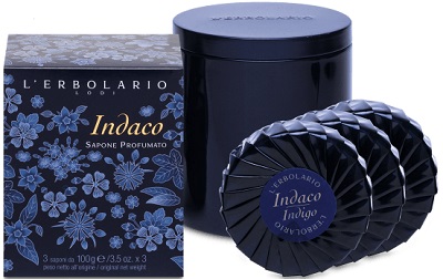 INDACO SAPONE PROFUMO EDIZIONE LIMITATA SCATOLA LATTA 3 PEZZI 100 G - Farmaunclick.it