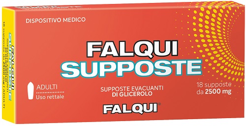 SUPPOSTE FALQUI 18 SUPPOSTE CON GLICERINA 2500MG ADULTI - Farmaunclick.it