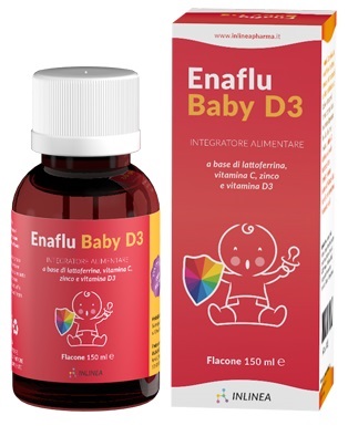 ENAFLU BABY D3 SOLUZIONE ORALE 150 ML - Farmaunclick.it