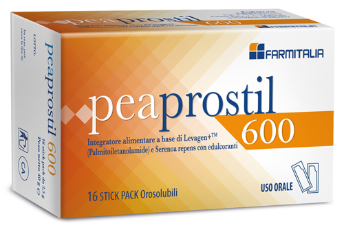 PEAPROSTIL 600 16 STICK PACK OROSOLUBILI - Farmaunclick.it