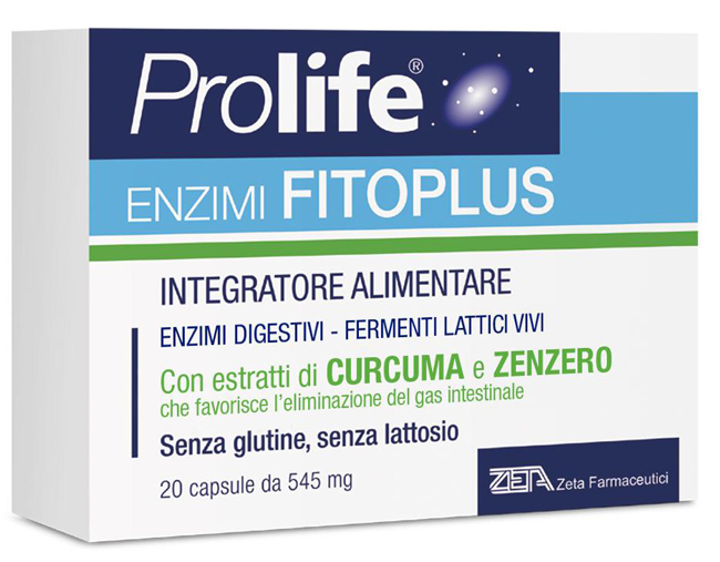 PROLIFE ENZIMI FITOPLUS 20 CAPSULE - Farmaunclick.it