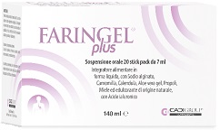 FARINGEL PLUS 20 STICK PACK 7 ML - Farmaunclick.it