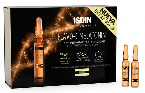 ISDINCEUTICS FLAVO C MELATONIN 10 FIALE - Farmaunclick.it