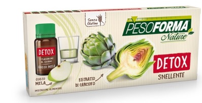 PESOFORMA NATURE DETOX SNELLENTE 6 FLACONCINI DA 10 ML - Farmaunclick.it