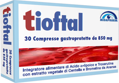 TIOFTAL 30 COMPRESSE GASTROPROTETTE - Farmaunclick.it