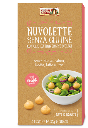 PUGLIA SAPORI NUVOLETTE SENZA GLUTINE 180 G - Farmaunclick.it