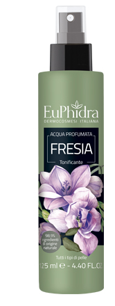 EUPHIDRA ACQUA PROFUMATA FRESIA IN FLACONE CON ETICHETTA POMPA SPRAY - Farmaunclick.it