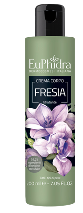 EUPHIDRA CREMA CORPO IDRATANTE FRESIA IN FLACONE CON ETICHETTA - Farmaunclick.it