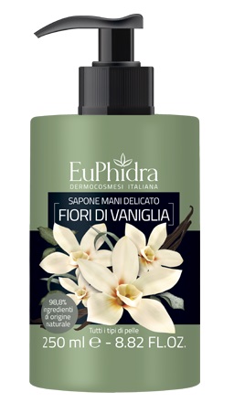 EUPHIDRA SAPONE LIQUIDO MANI VANIGLIA IN FLACONE CON ETICHETTA DISPENSER - Farmaunclick.it