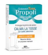 GOLASEPT TUSS PROPOLI CPR TOSSE DISPOSITIVO MEDICO COMPRESSE MASTICABILI ALLA PROPOLI IN ASTUCCIO - Farmaunclick.it
