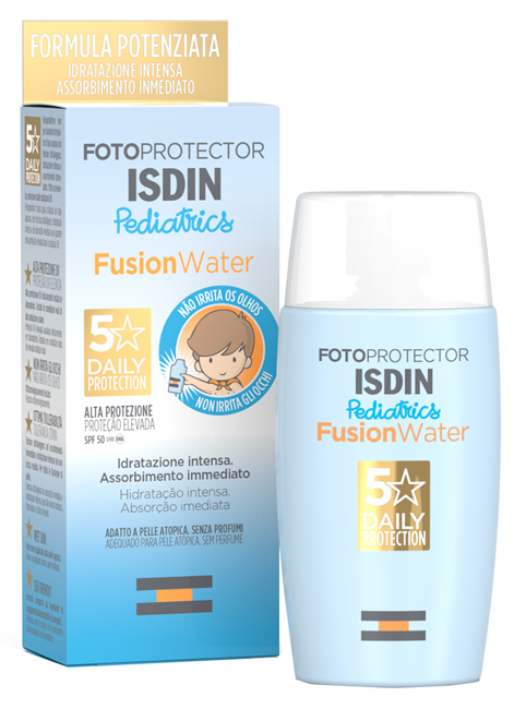 FOTOPROTECTOR PEDIATRICS FUSION WATER SPF50 - Farmaunclick.it