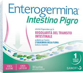 ENTEROGERMINA INTESTINO PIGRO 10 BUSTINE - Farmaunclick.it