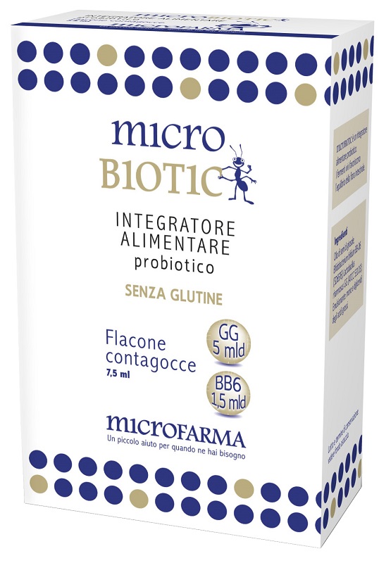 MICROBIOTIC GOCCE 7,5 ML - Farmaunclick.it