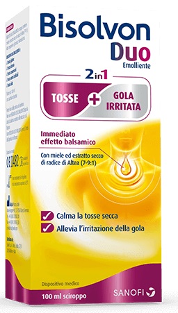 BISOLVON DUO SCIROPPO EMOLLIENTE 100 ML - Farmaunclick.it