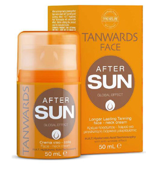 TANWARDS AFTER SUN FACE CREAM 50 ML - Farmaunclick.it