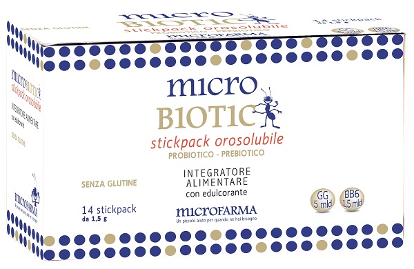 MICROBIOTIC STICK PACK 14 BUSTINE - Farmaunclick.it
