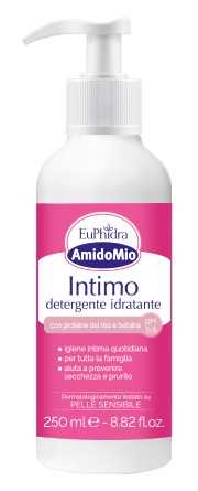 EUPHIDRA AMIDOMIO INTIMO DETERGENTE IDRATANTE 250 ML - Farmaunclick.it