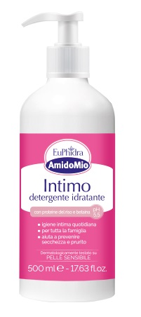 EUPHIDRA AMIDOMIO INTIMO DETERGENTE IDRATANTE 500 ML - Farmaunclick.it