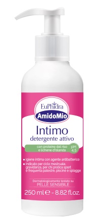 EUPHIDRA AMIDOMIO INTIMO DETERGENTE ATTIVO 250 ML - Farmaunclick.it