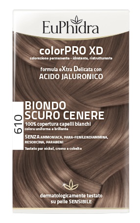 EUPHIDRA COLORPRO XD610 BIONDO SCURO 50 ML - Farmaunclick.it
