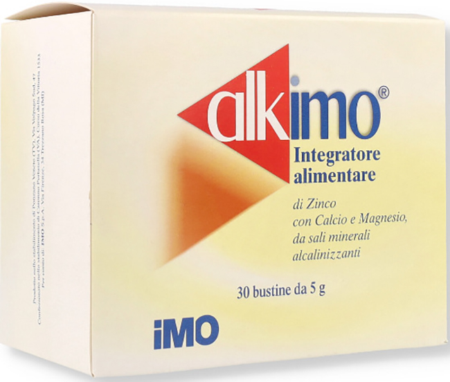 ALKIMO INTEGRATORE ZINCO CALCIO/MAGNESIO 30 BUSTINE - Farmaunclick.it
