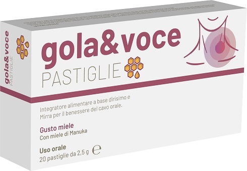 GOLA&VOCE PASTIGLIE MIELE 50 G - Farmaunclick.it