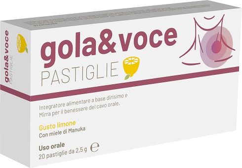 GOLA&VOCE PASTIGLIE LIMONE E MIELE 50 G - Farmaunclick.it