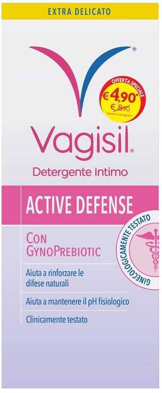 VAGISIL DETERGENTE GYNOPREBIOTIC 250 ML OFFERTA SPECIALE - Farmaunclick.it
