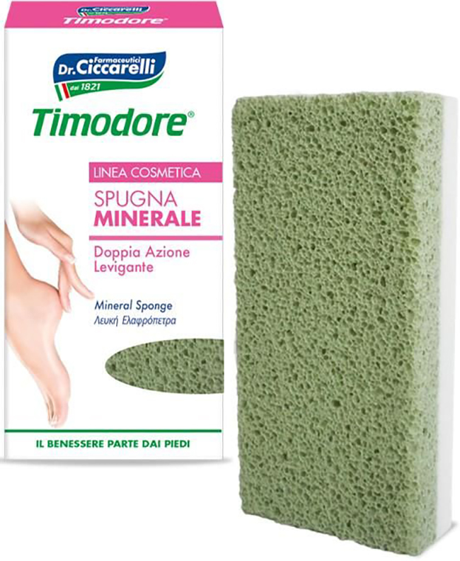 TIMODORE SPUGNA MINERALE DOPPIA AZIONE - Farmaunclick.it