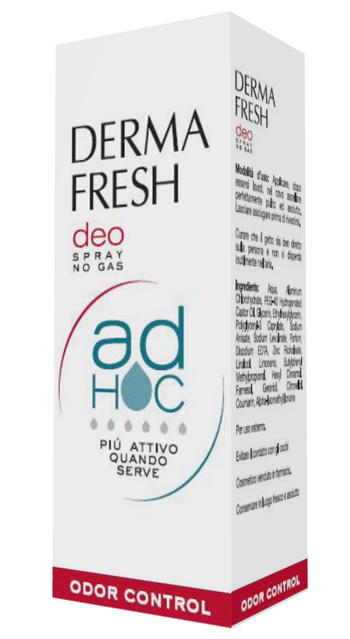DERMAFRESH AD HOC ODOR CONTROL 100 ML - Farmaunclick.it