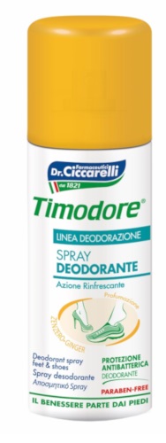 TIMODORE SPRAY DEODORANTE ALLO ZENZERO 150 ML - Farmaunclick.it