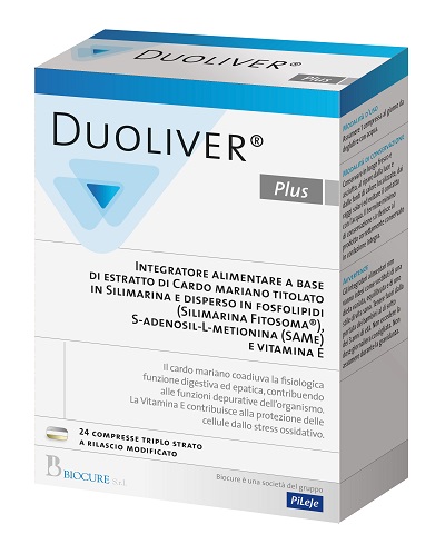DUOLIVER PLUS 24 COMPRESSE - Farmaunclick.it