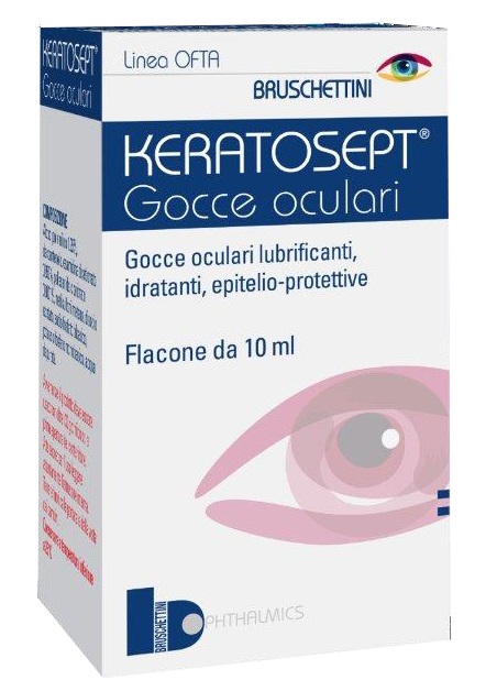 GOCCE OCULARI KERATOSEPT 10 ML - Farmaunclick.it