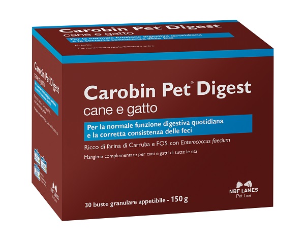 CAROBIN PET DIGEST GRANULARE 30 BUSTE DA 5 G - Farmaunclick.it