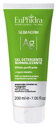 EUPHIDRA SEBANORM AG GEL DETERGENTE 200 ML - Farmaunclick.it