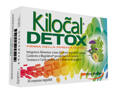 KILOCAL DETOX 30 COMPRESSE - Farmaunclick.it