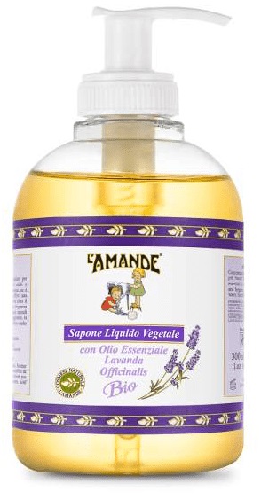 L'AMANDE MARSEILLE SAPONE LIQUIDO PROFUMATO LAVANDA OFFICINALIS BIO 300 ML - Farmaunclick.it