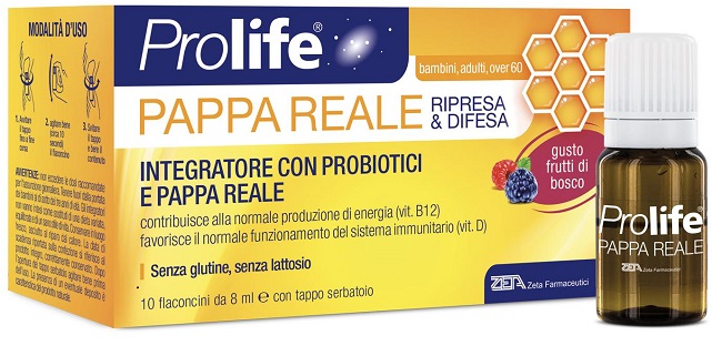 PROLIFE PAPPA REALE 10 FLACONI DA 8 ML - Farmaunclick.it