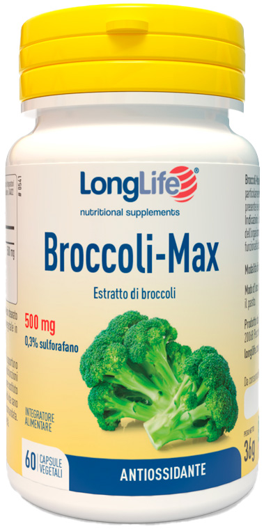 LONGLIFE BROCCOLI MAX 60 CAPSULE - Farmaunclick.it