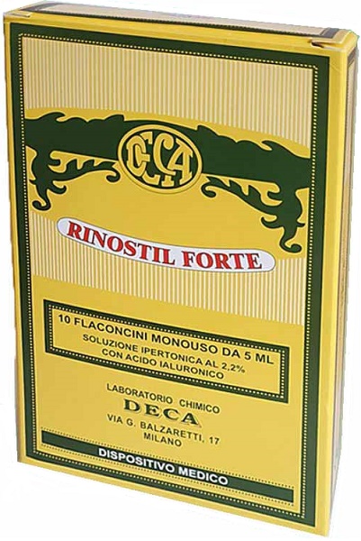 RINOSTIL FORTE SOLUZIONE IPERTONICA 10 FLACONCINI MONOUSO DA 5 ML - Farmaunclick.it